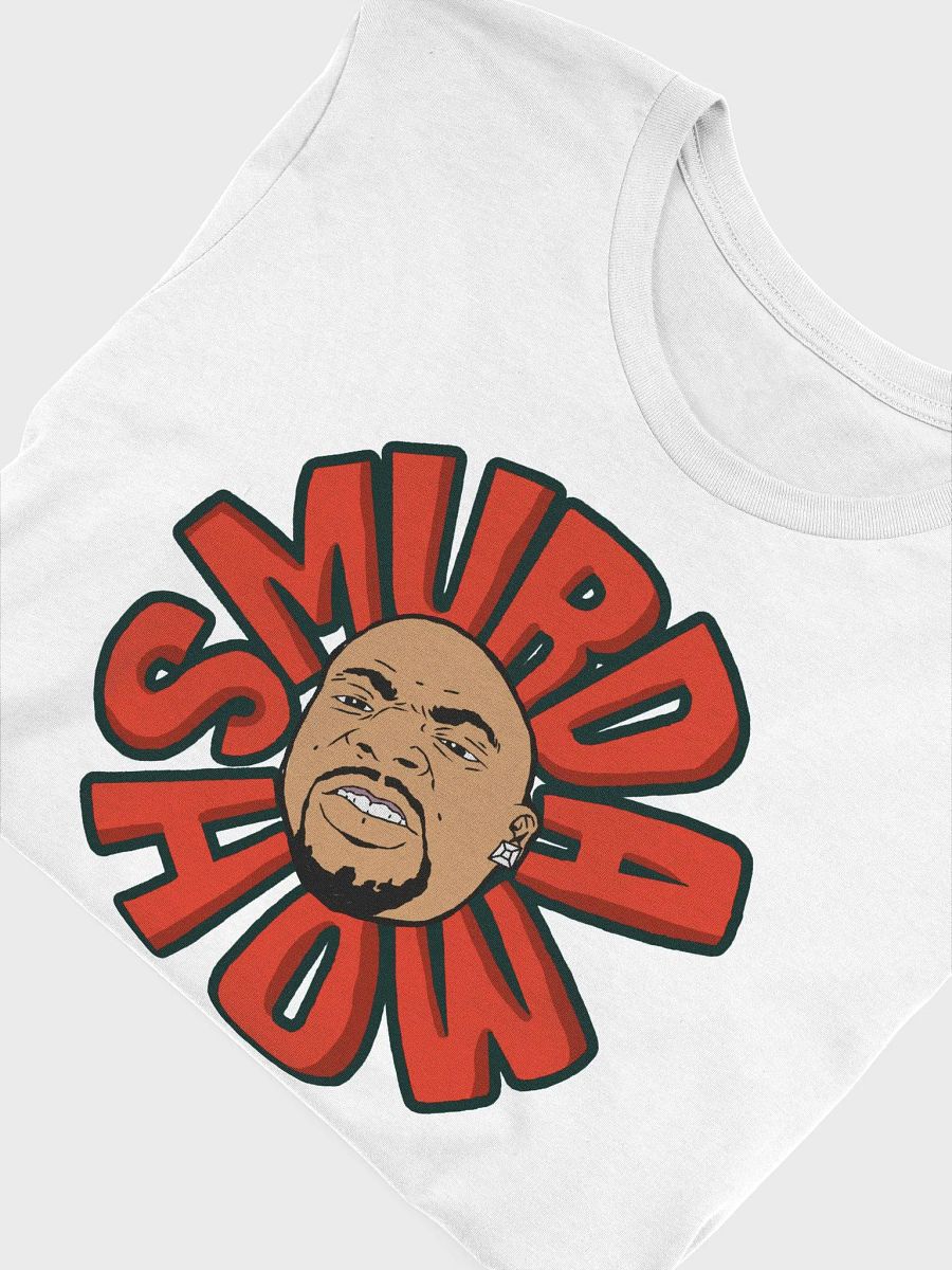 SUPER SOFT MURDASHOW WHITE TEE product image (5)