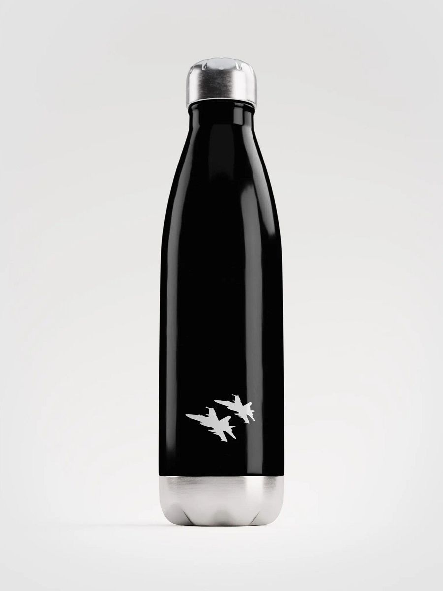 Twin Hornets Logo Water Bottle product image (1)