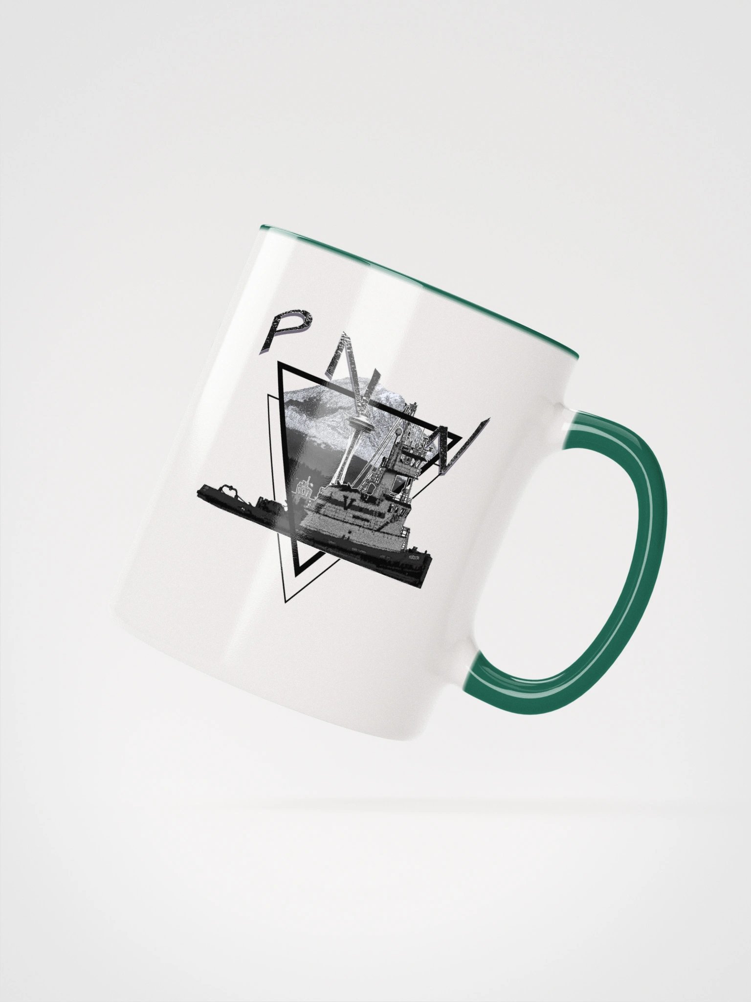 Hudson VB Triangle-Mt Raine- PNW Mug 11oz & 15oz product image (2)