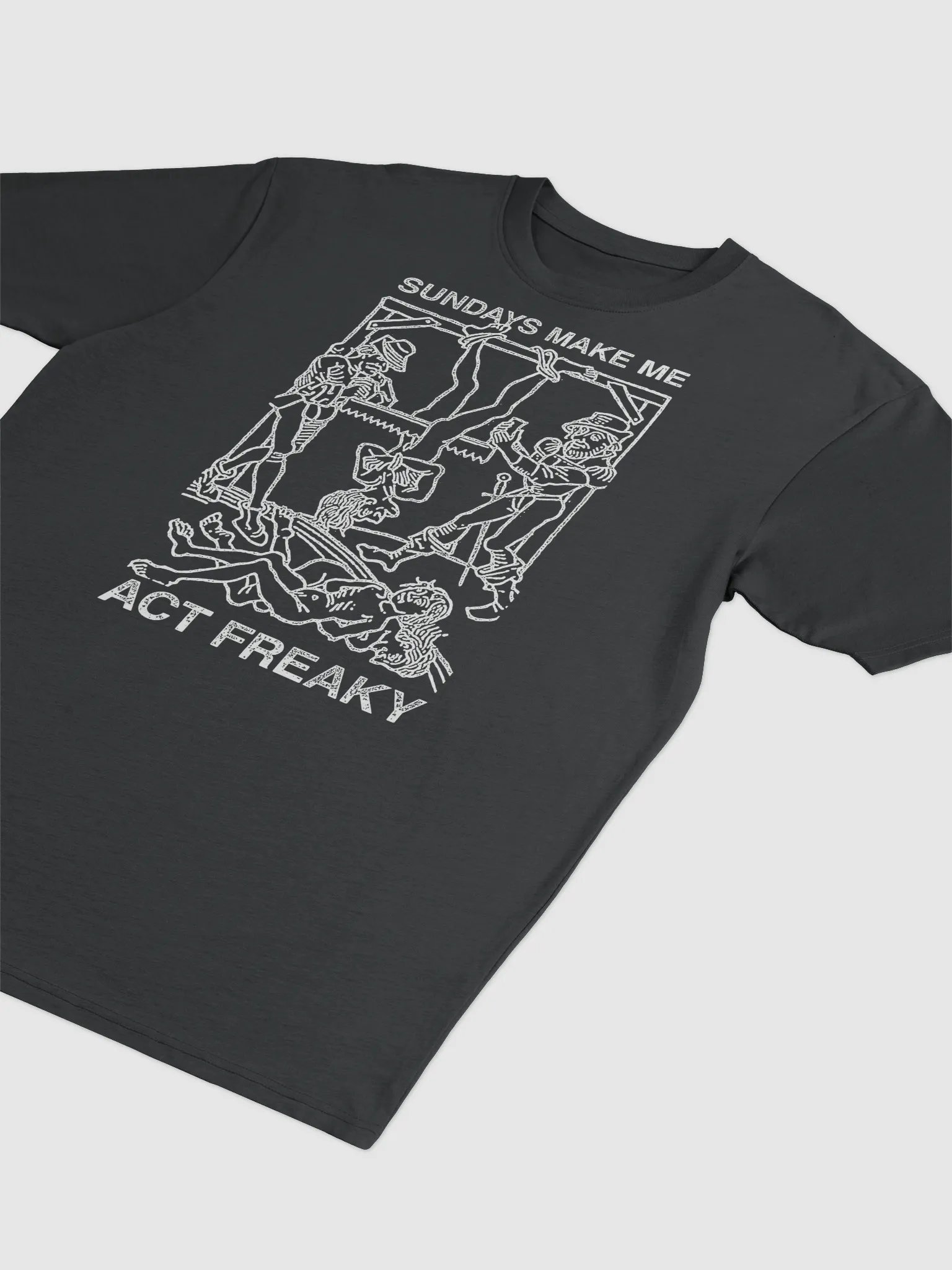 SUNDAY - BLACK Tshirt product image (3)