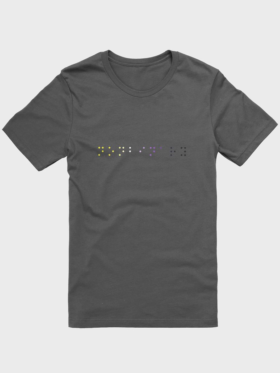 nonbinary braille t-shirt product image (1)