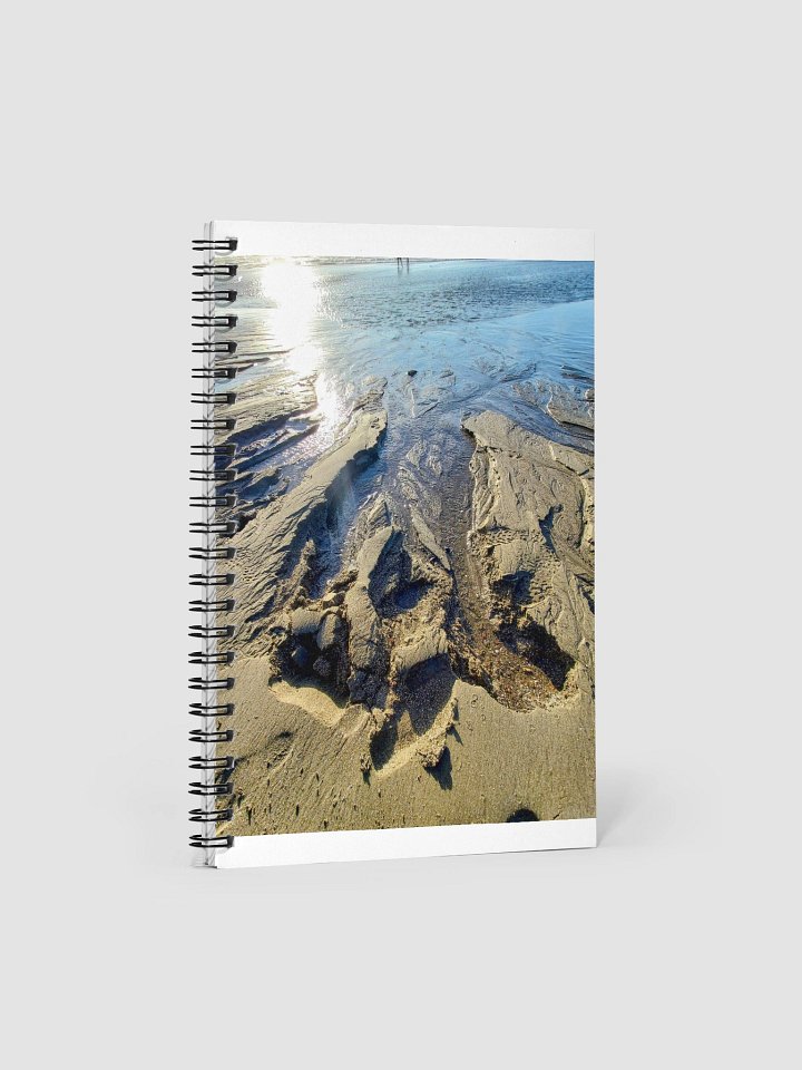Rivers in the Sand Spiral Notebook product image (1)