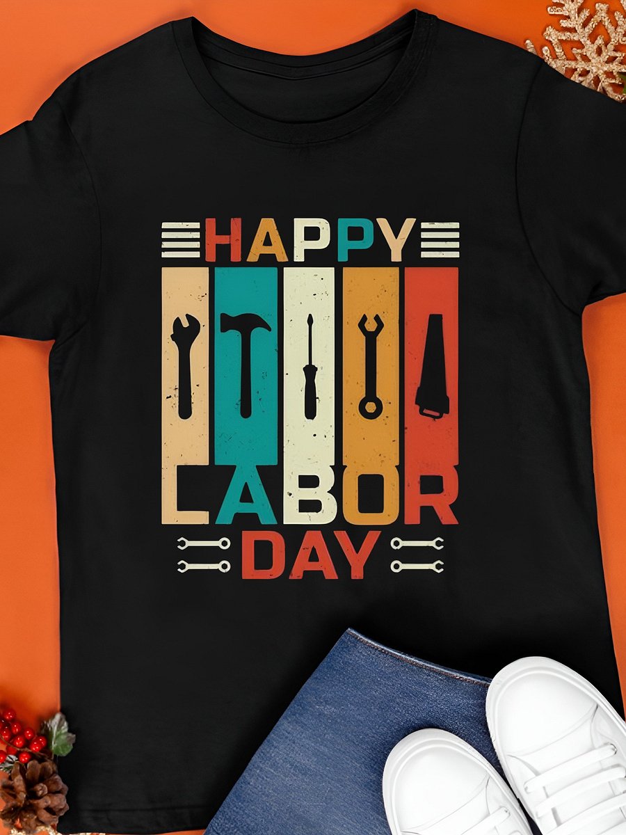 Happy Labor Day - Labour Day 2025 T-Shirt product image (1)