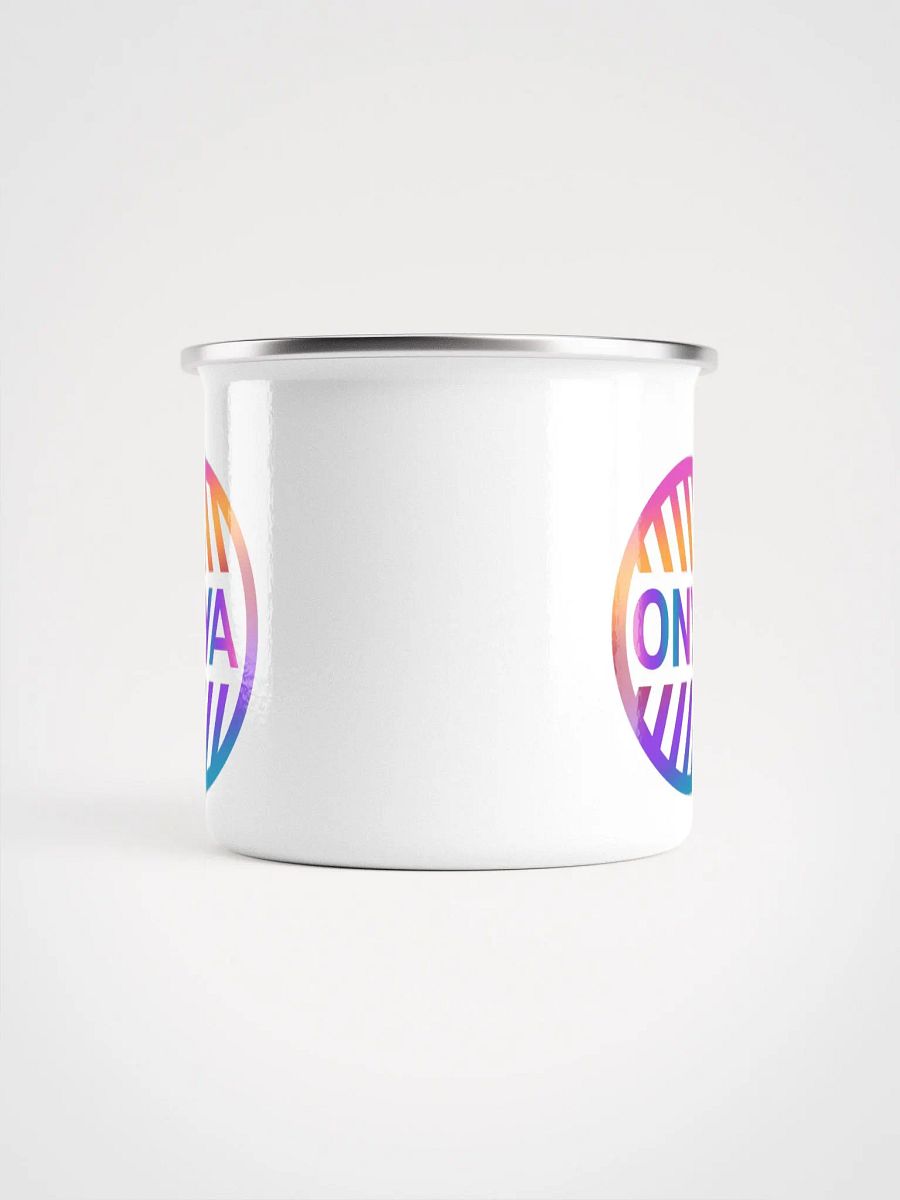 Retro ONYA Enamel Mug product image (2)