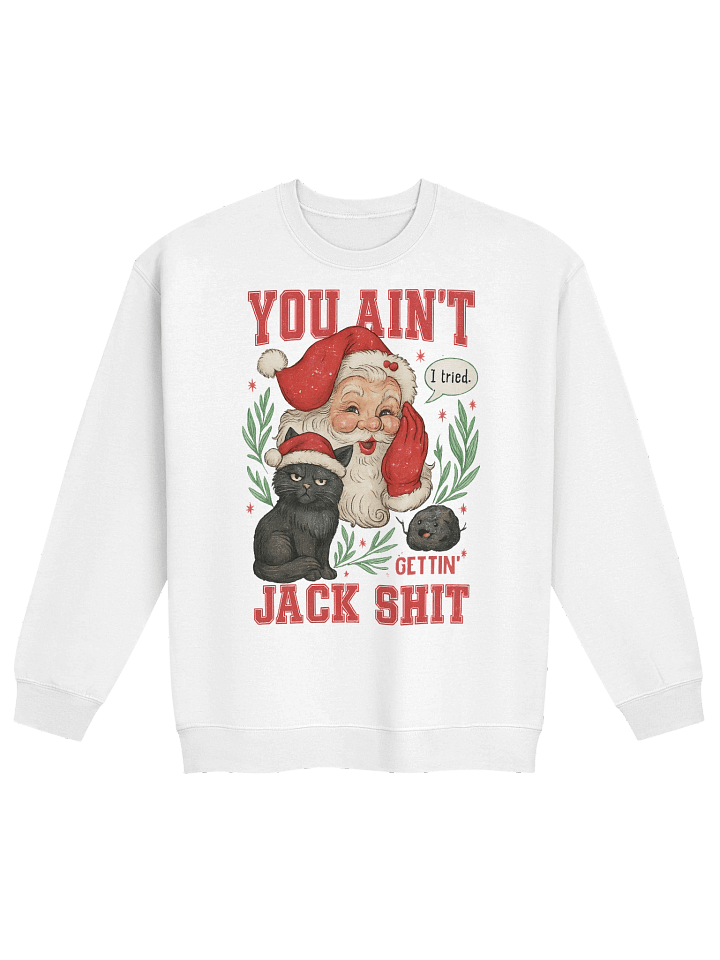 'Festive Sarcastic Santa' Crewneck Sweatshirt product image (1)