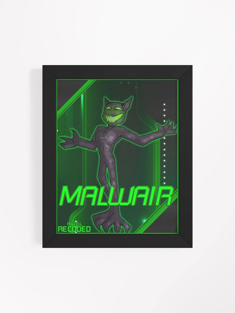 A.W.O.L. // RECODED - Malwair Framed Poster product image (4)