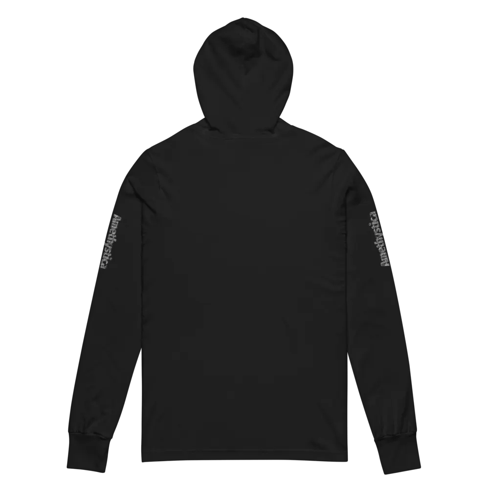 Bella+Canvas Hooded Long Sleeve: Rock On Dragon with Treasure Chest product image (14)