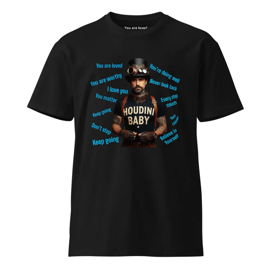 Houdini Baby Escape Artist Unisex T-Shirt product image (4)