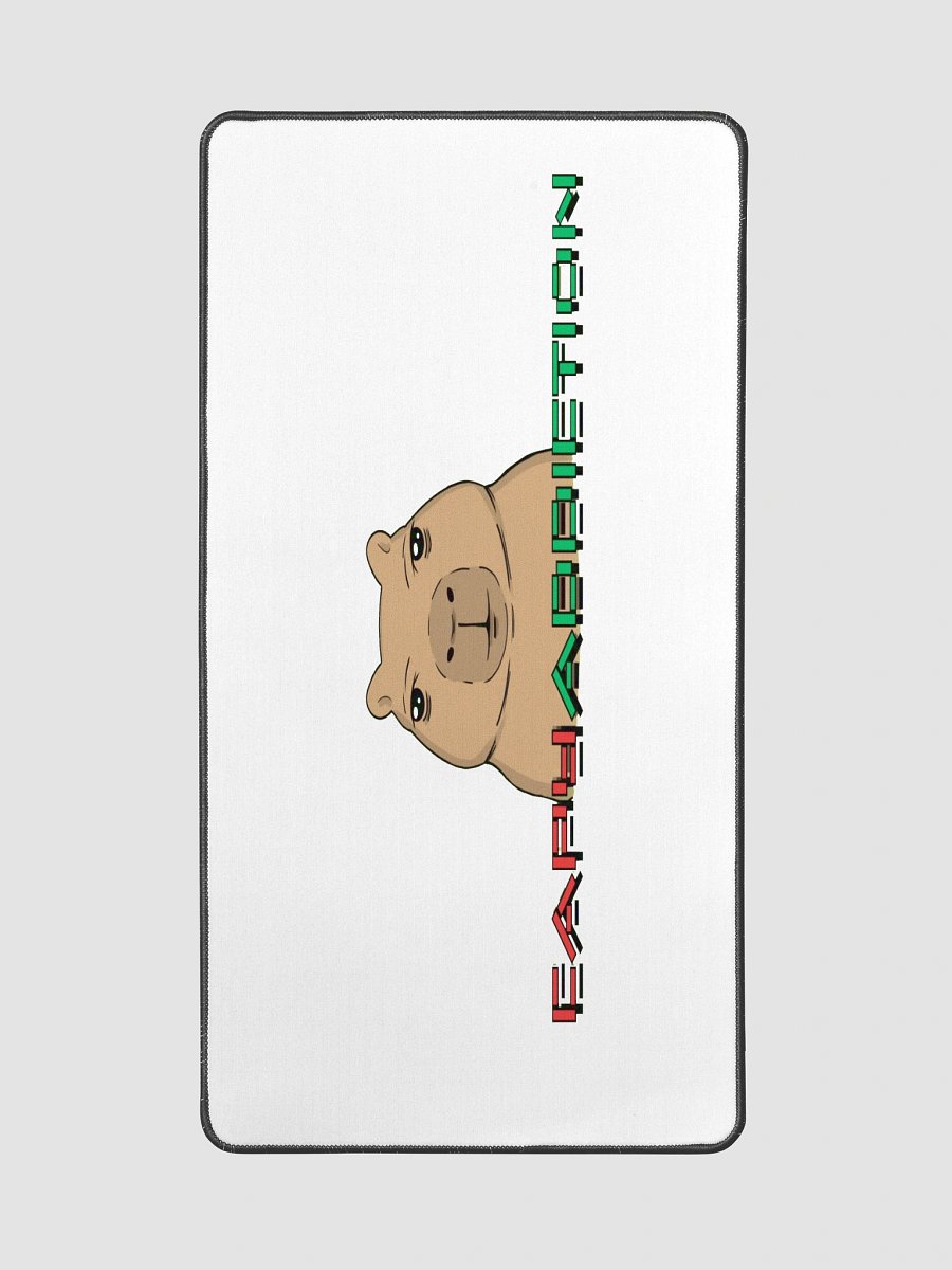 CapyAddiction Desk Mat 15.5x31.5 product image (2)
