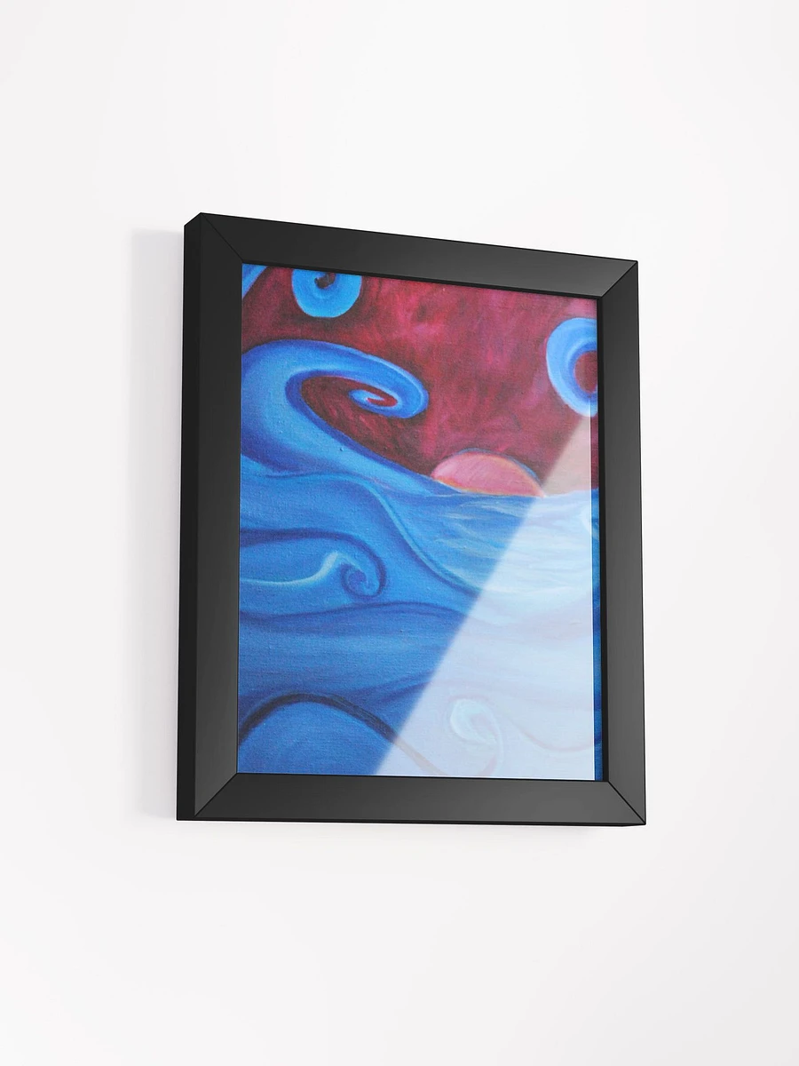 Blown Ocean Waves Framed Poster product image (21)