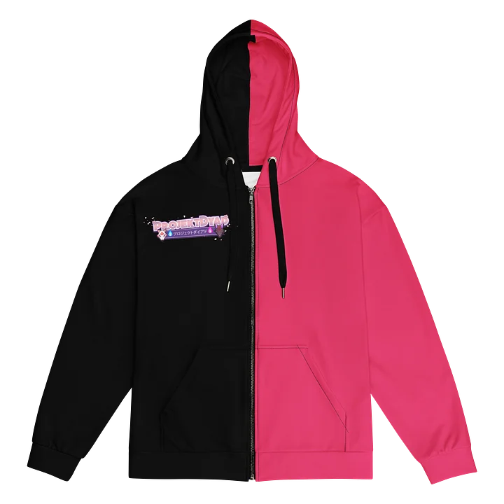 Black & Pink Embry Zip Up product image (2)