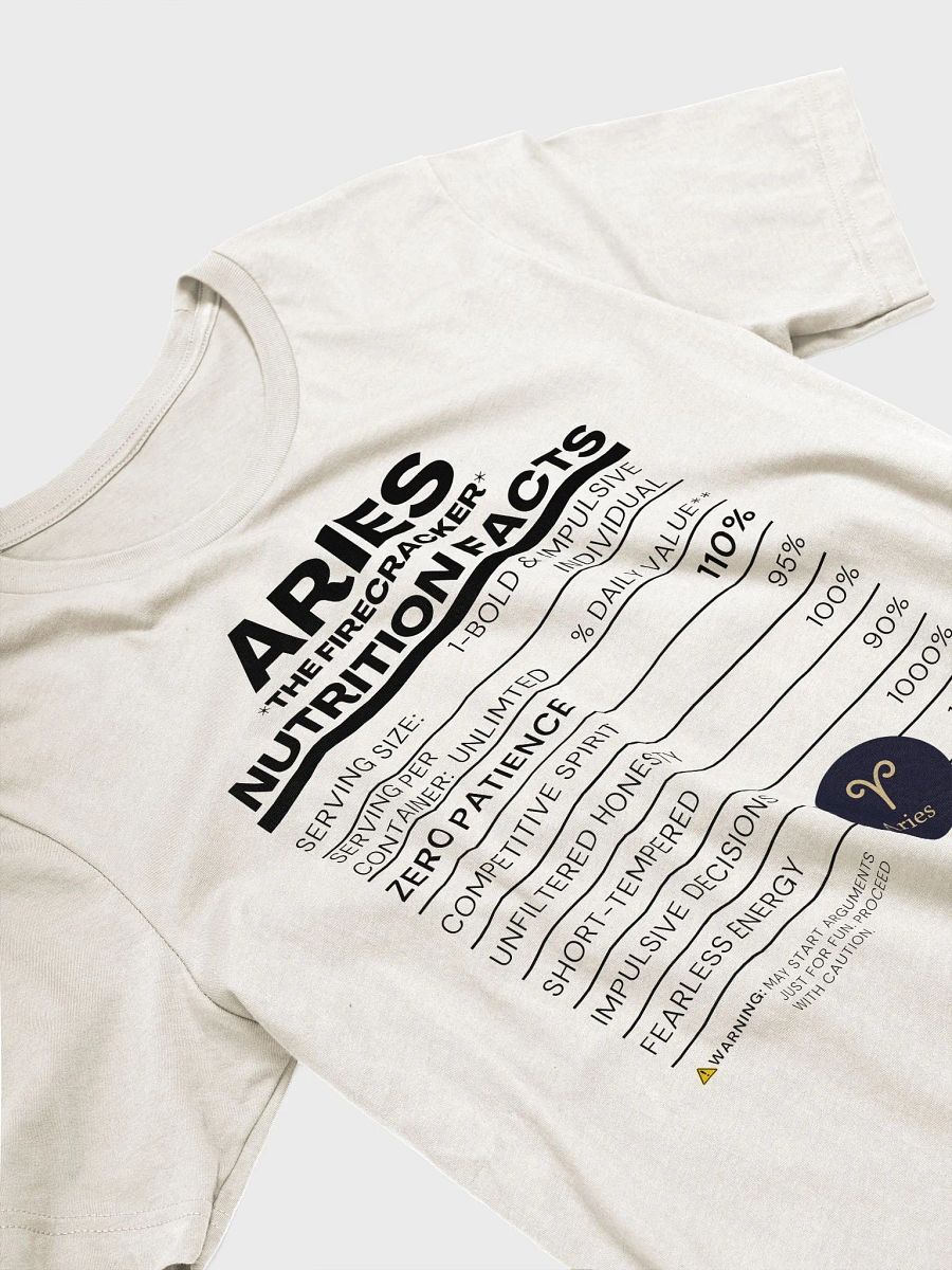Golden Aries Zodiac T-Shirt product image (6)