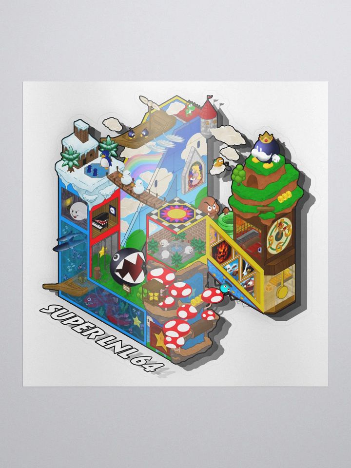 Super LNL 64 - Kiss Cut Sticker product image (1)