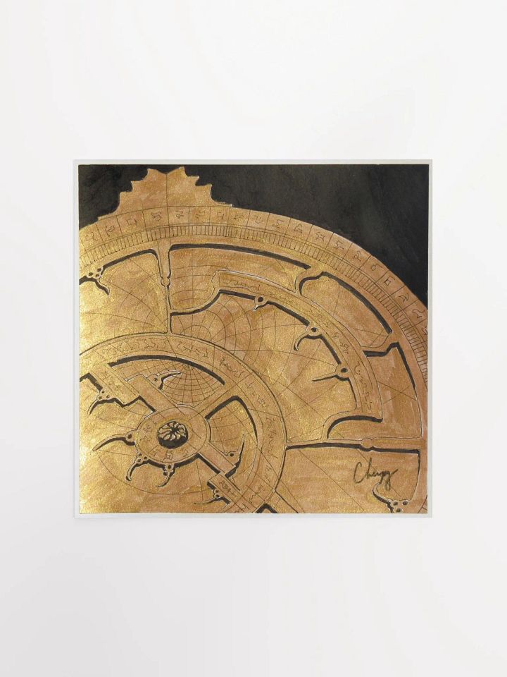 Astrolabe Print product image (1)