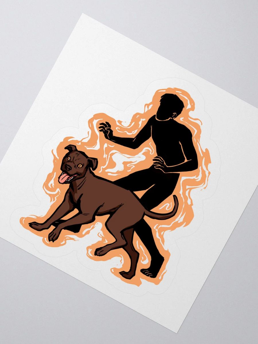 We're Wolves Kiss Cut Sticker product image (2)
