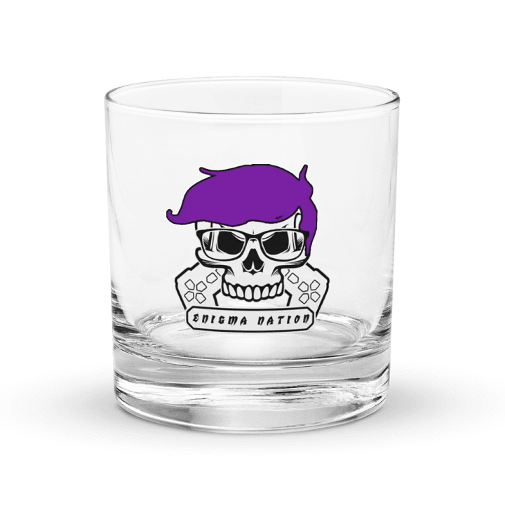 Enigma Nation Rocks Glass product image (1)