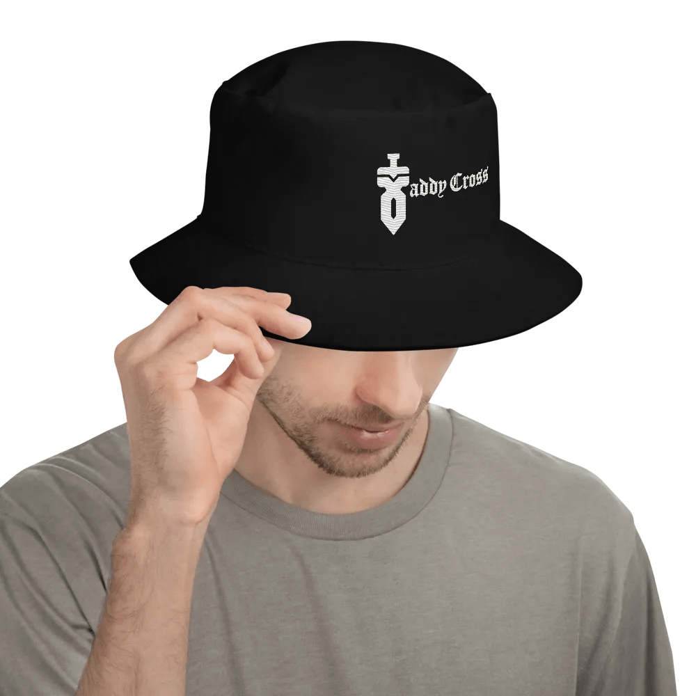 Xaddy Cross Bucket Hat (White Logo) product image (4)