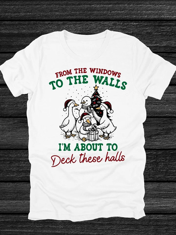 Deck the Halls Christmas T-Shirt product image (1)