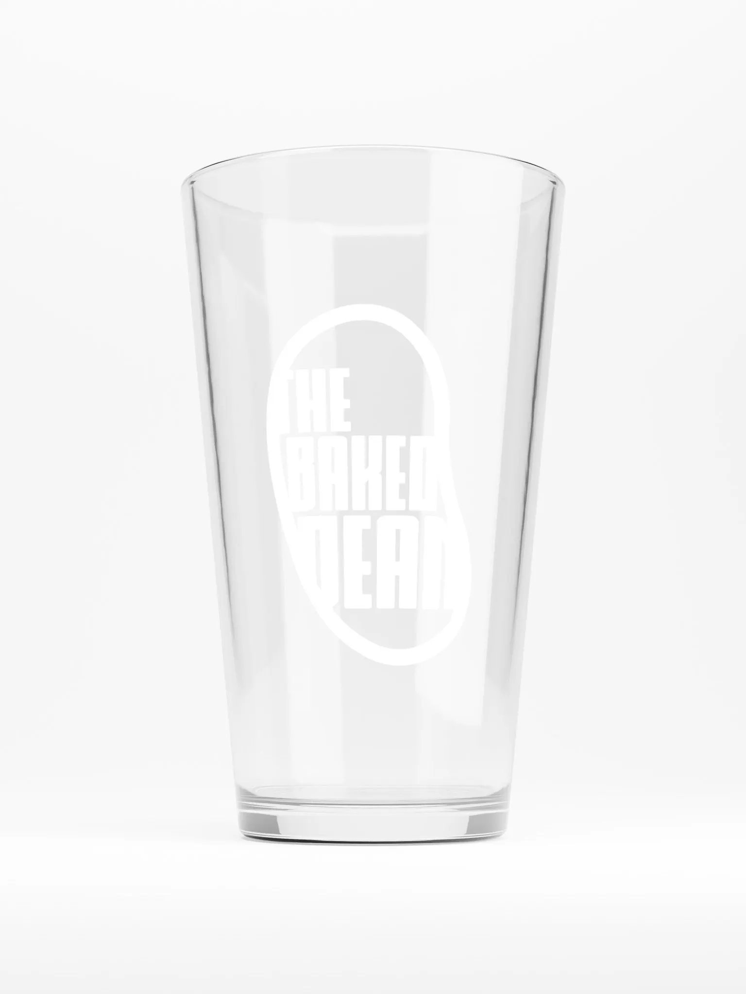 Bean Logo Pint Glass product image (1)
