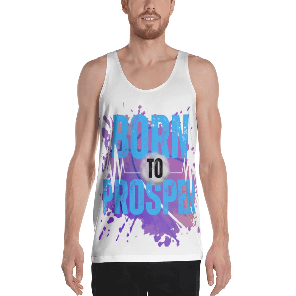Born to Prosper Energetic Vibes Full Print Tank product image (6)