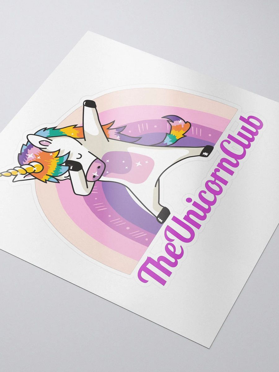 "The Unicorn Club" Sticker product image (3)