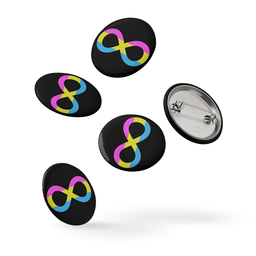 Pan Autistic Infinity Pin Set product image (5)