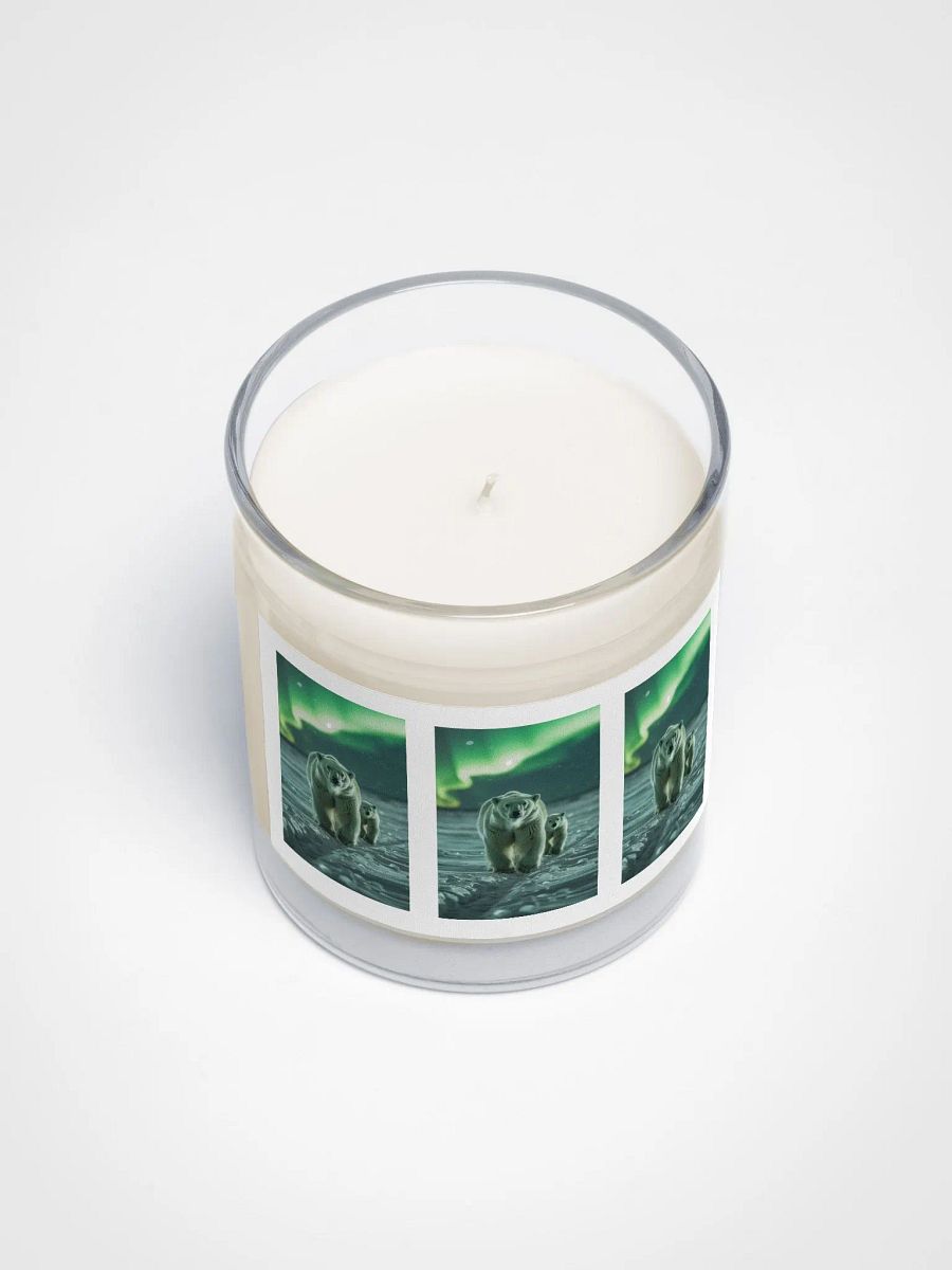 Polar Bear Arctic Aurora Soy Wax Candle product image (3)