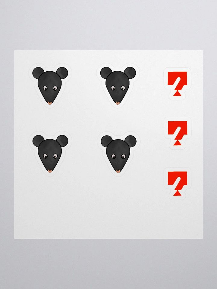 Rat And Banner Stickers product image (3)