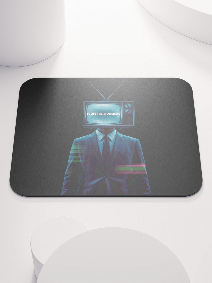 Vintage TV Head Mouse Pad product image (1)