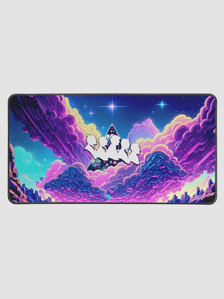 Will Save the Synthwave Silhouette Deskmat product image (1)