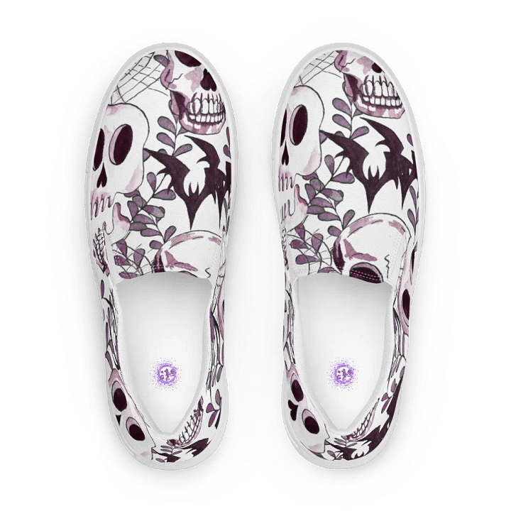 Men's gothic Delight Skulls Slip-Ons product image (1)