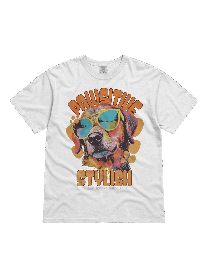 Pawsitive Stylish | Comfort Colors Unisex T-Shirt product image (2)