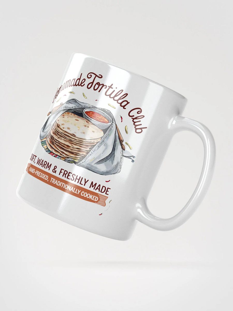 Homemade Tortilla Club White Glossy Mug product image (5)