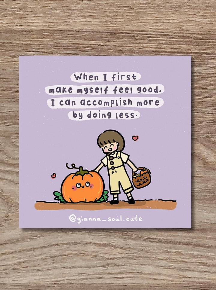Do less, get more | Positivity Greetings Card product image (3)