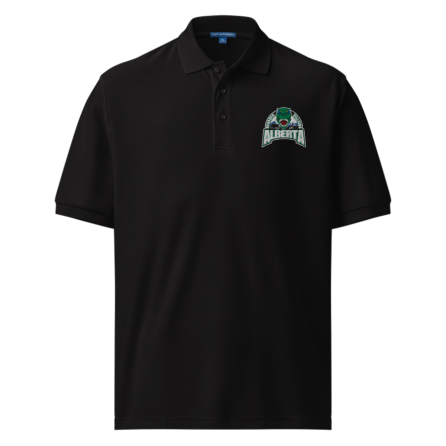Metallic logo polo product image (1)