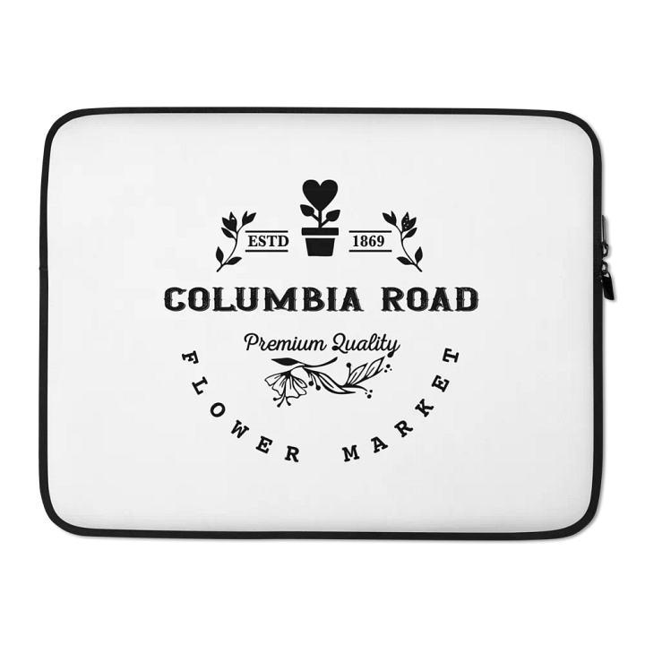 Columbia Road Market Neoprene Laptop Sleeve (Logo) product image (2)