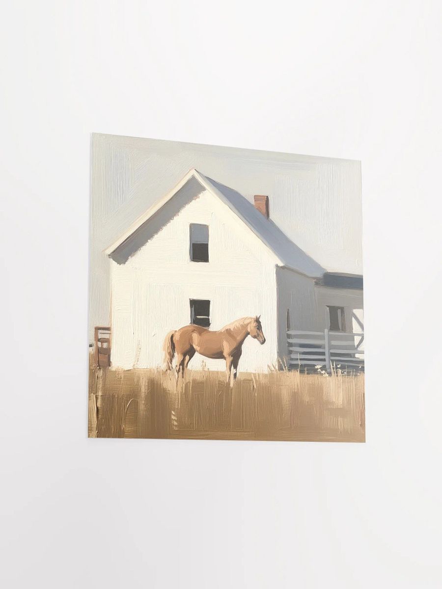 Modern Farmhouse: Brown Horse III Art Print product image (13)