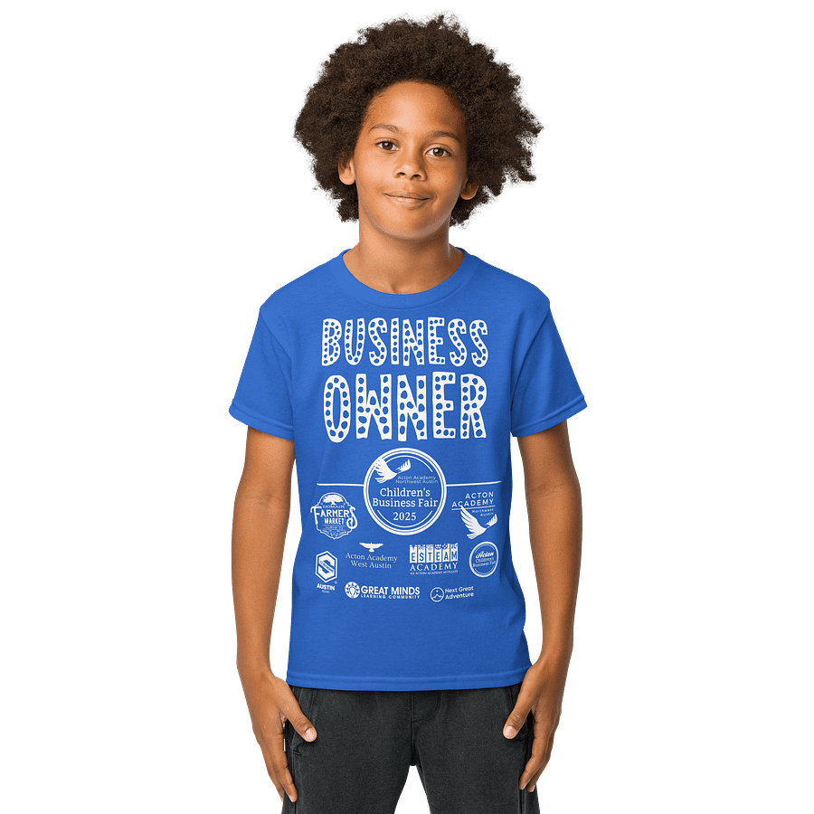 2025 AANWA CBF Entrepreneur T-Shirt - BUSINESS OWNER (Youth Size) product image (2)