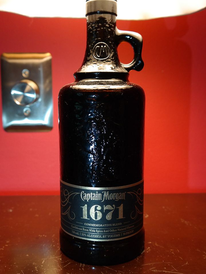 Captain Morgan 1671 Upcycled Bottle Lamp product image (2)