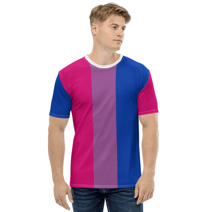 Bisexual Pride Flag - All-Over Print T-Shirt product image (2)
