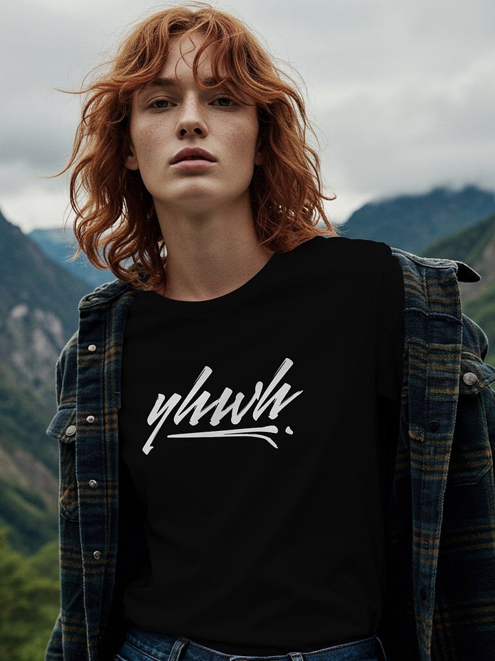 YHWH Heavyweight Tee - Bold Faith "Walk by Faith" product image (2)