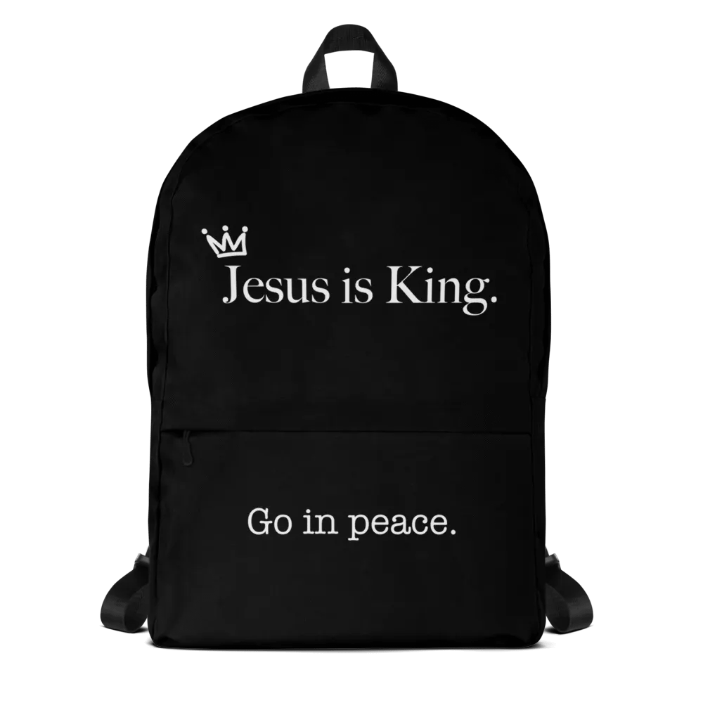 Jesus is King Backpack product image (2)
