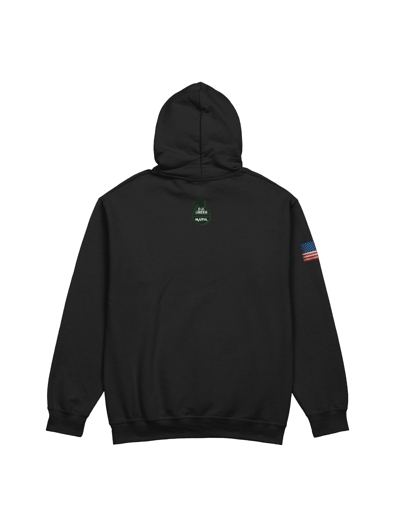 O.D. Green Mafia Gear (Untread Able) Army Hoodie product image (19)