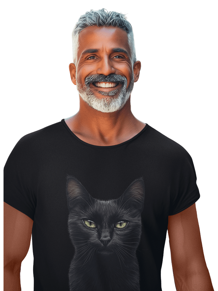 Lucky Black Cat T-Shirt product image (1)