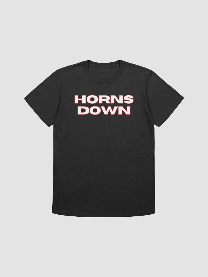 Bold 'HORNS DOWN' Unisex Tee product image (1)