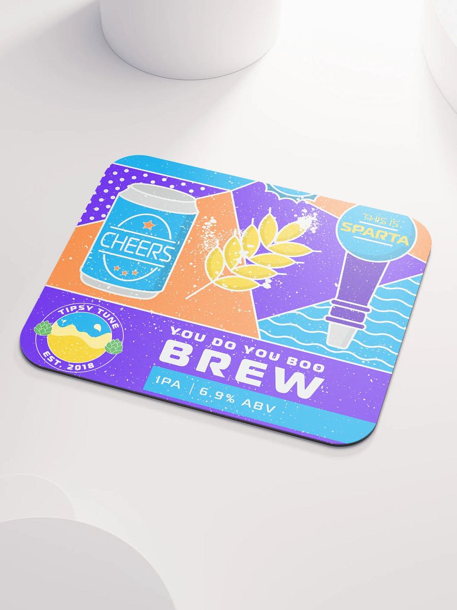 You Do You Boo Brew Mouse Pad product image (3)