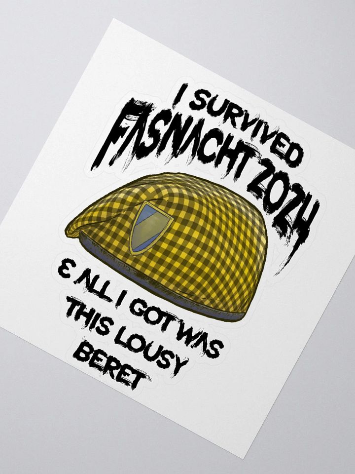 Beret Kiss Cut product image (2)