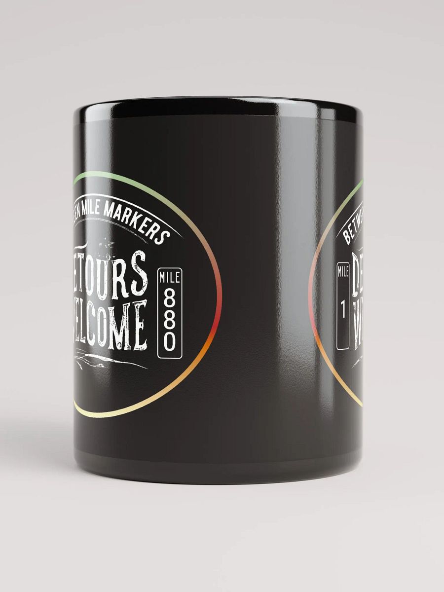 Detours Welcome Black Coffee Mug product image (9)