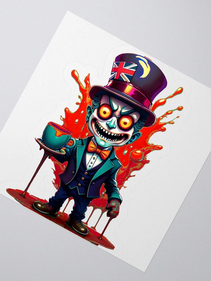 BloodSoakedBrit Character Vinyl Sticker 💀🔥 product image (1)