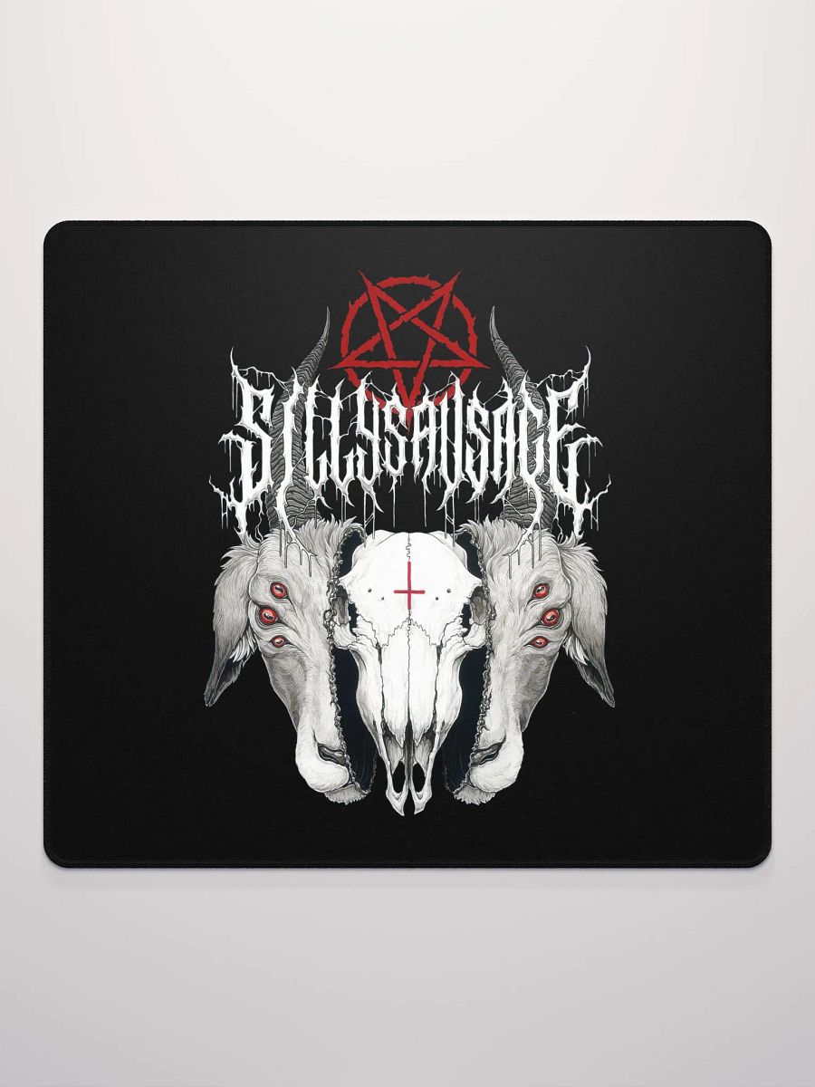 Sillysau5age Demonic Goat Mouse Mat product image (1)